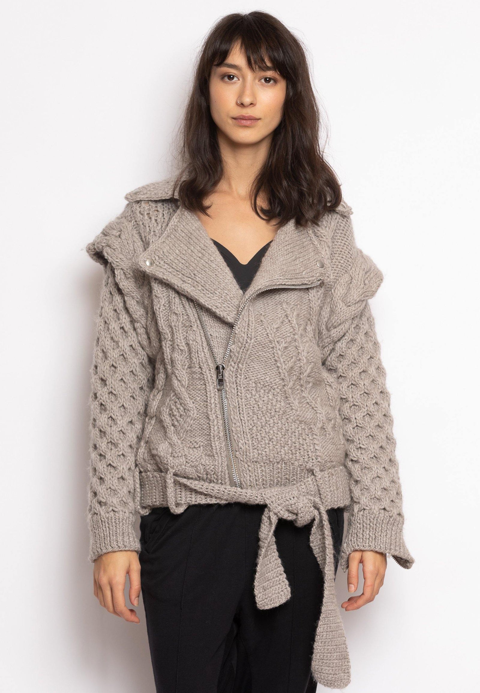 Wool Biker Jacket – NARRO LONDON